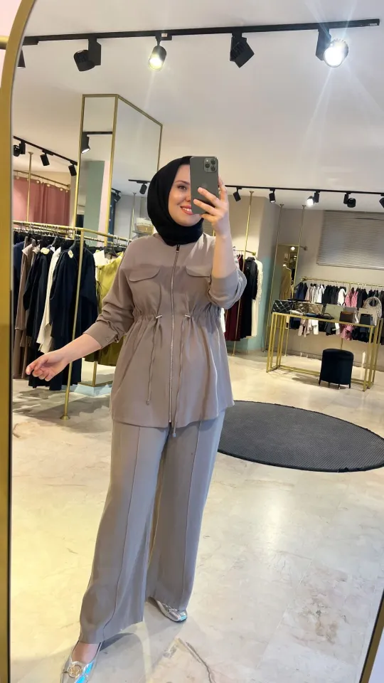 Pantalonlu Bayan Tensel Takım