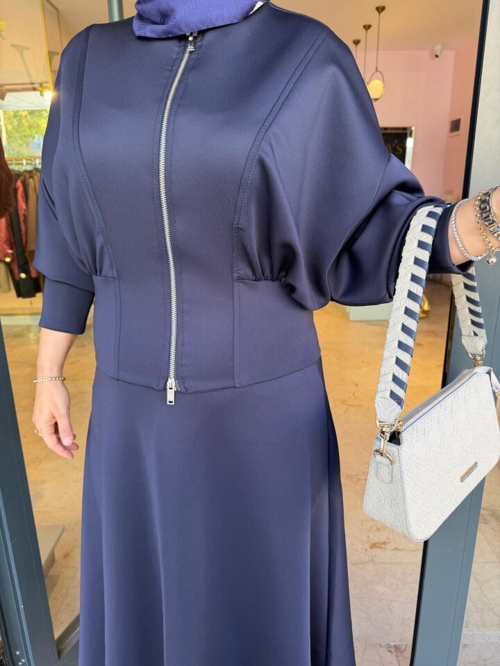 Scuba Lacivert Etekli Takım