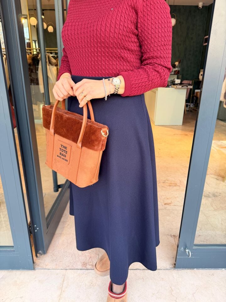 Tommy Bordo Kadın Triko