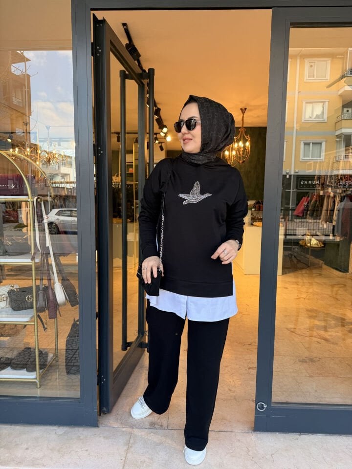 Kapüşonlu Bymn Takım